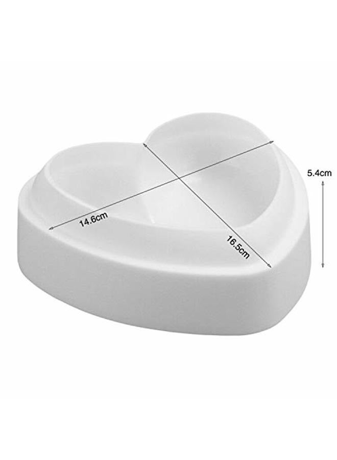 AntranStore Diamond Heart Love Mousse Cake Mold Trays, Silicone Baking Pan-Food Grade & BPA Free-Not Sticky Mould Suitable For Mousse,Chocolate Brownie,Cheesecake,Jelly,Ice Cream,Fondant - Image 4