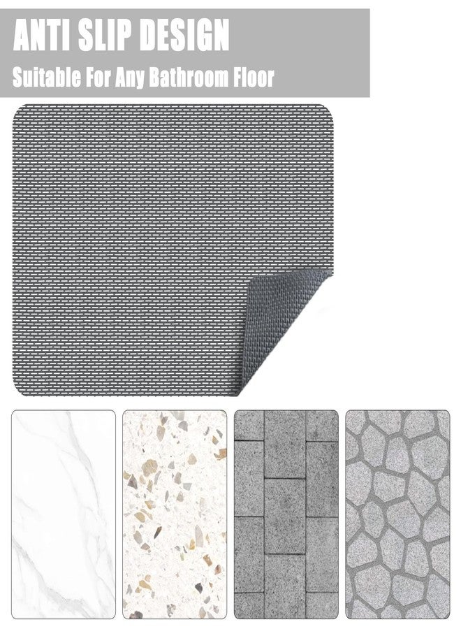 Mofonky Non Slip Shower Mat: 47" X 32" Extra Large Shower Mats for Inside Shower - PVC Quick Dry Shower Stall Mat with Hundreds Drain Holes - Image 4