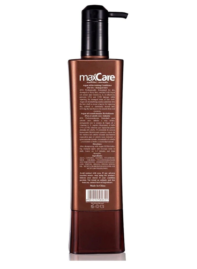 Maxcare Argan Oil Revitalizing Shampoo - 800ml - Image 2