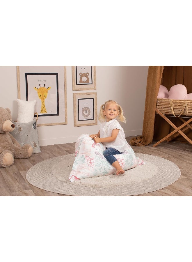 Delsit TEX7-2203 Children's Bean Bag with EPS Beads Filling - Comfortable Indoor Furniture for Kids - Image 2
