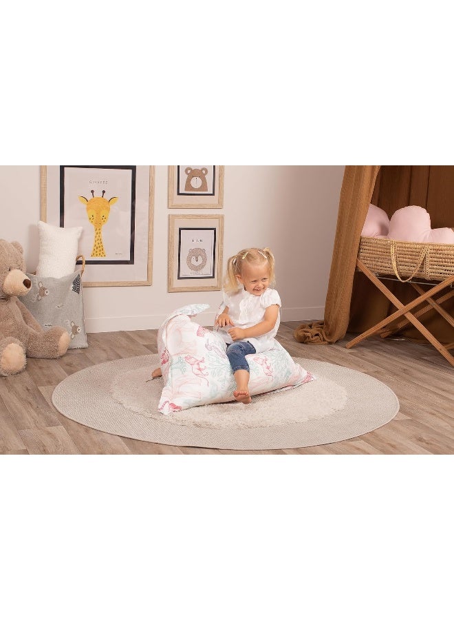 Delsit TEX7-2203 Children's Bean Bag with EPS Beads Filling - Comfortable Indoor Furniture for Kids - Image 3