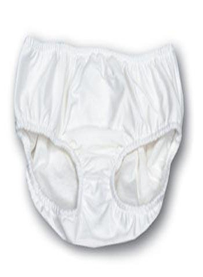 My Pool Pal Adult Swim Diapers - Reusable Diaper for The Pool (XS-Waist: 22-34"; Leg: 15-22" White)
