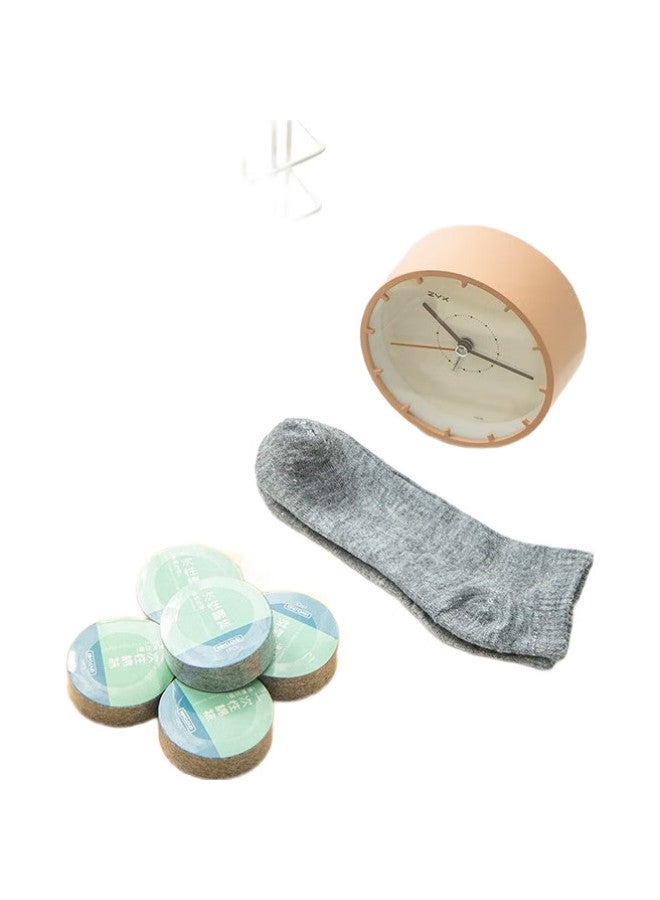 HINCLOUD Disposable Socks For Women, Cotton Breathable, Sports Socks, Travel Accessories, Women'S Boat Socks, 5 Pairs, White - Image 3