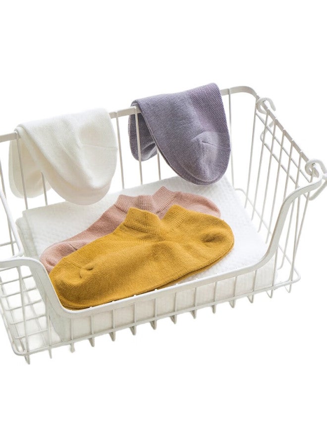 HINCLOUD Disposable Socks For Women, Cotton Breathable, Sports Socks, Travel Accessories, Women'S Boat Socks, 5 Pairs, White - Image 1