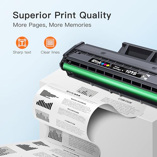 E-Z Ink خراطيش حبر متوافقة E-Z Ink بديلة لطابعة سامسونج MLT-D101S 101S MLTD101S للاستخدام مع ML-2166W ML-2160 ML-2165 SCX-3405W ML-2165W SCX-3405FW SCX-3400 SCX-3401FH SF-760P (1 أسود) - Image 3