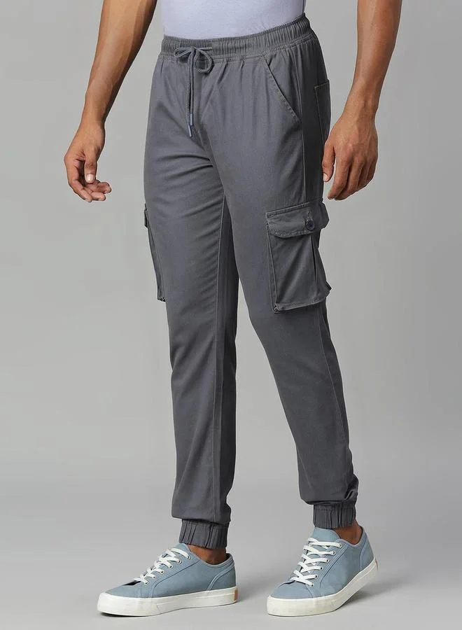 Dennis Lingo Dennis Lingo Tapered Fit Cotton Cargo Joggers