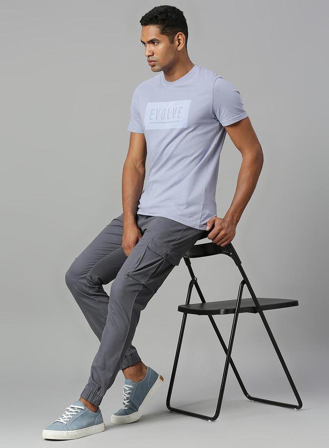 دينيس لينغو بنطلون جوجر قطن بقصة ضيقة من ستايلي - Image 3