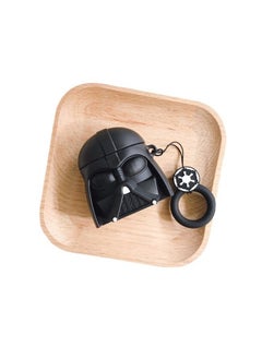 3D Cartoon Case Cover For Apple Airpods pro/Pro2 Black， Cute Cartoon Unique Silicone Air pods Cover, 3D Funny Fashion Fun Cool Keychain Design Stylish Hero Kits Soft Skin Cases Girls Teens Kids