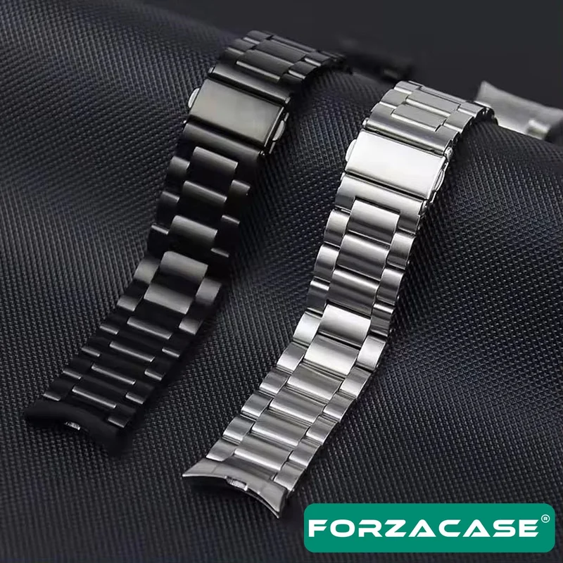 فورزاكاس Metal Link Strap Compatible with Samsung Galaxy Watch Fe - FC790