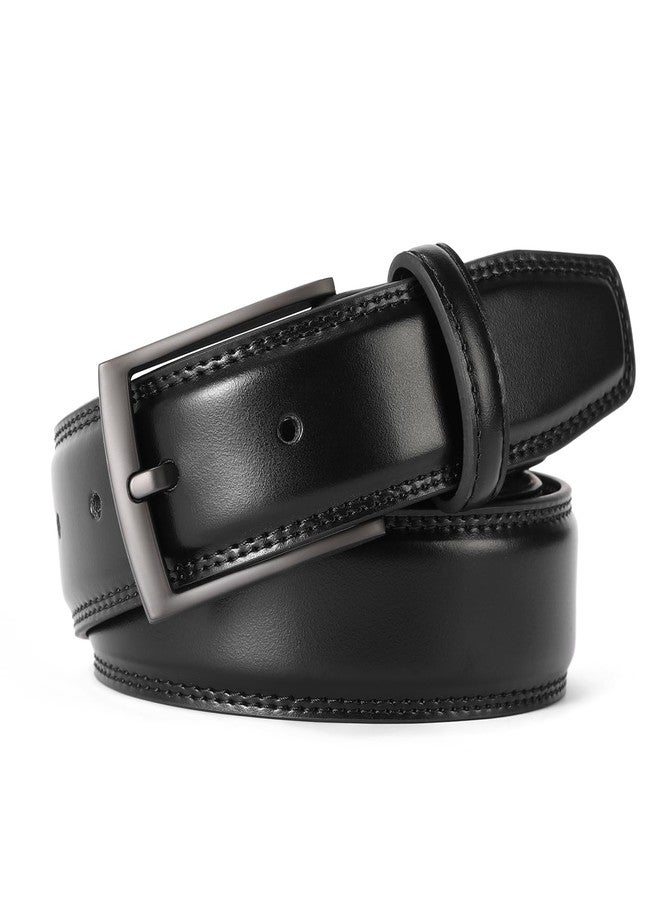 FALAN MULE Men's Leather Dress Belt - Classic & Fashion Belt with Prong Buckle for Men - Image 2