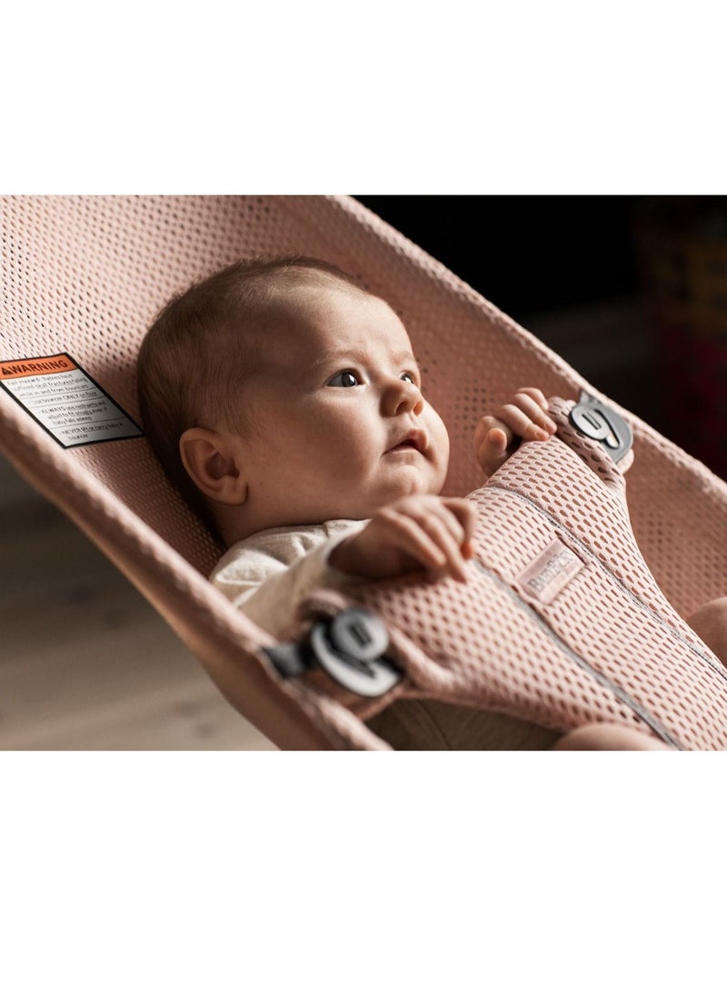 BABYBJORN Baby Bouncer Bliss Mesh Pearly Pink  - Image 4