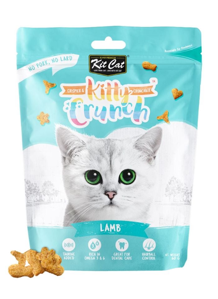 Kit Cat Kitty Crunch Lamb Flavor 60g - Image 1