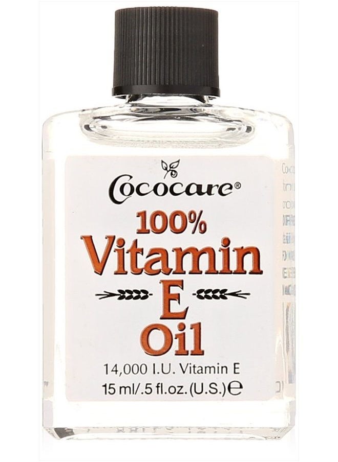 Cococare - Cococare Vitamin E Oil, 14000 LU, 0.5 Fluid Ounce - Image 1