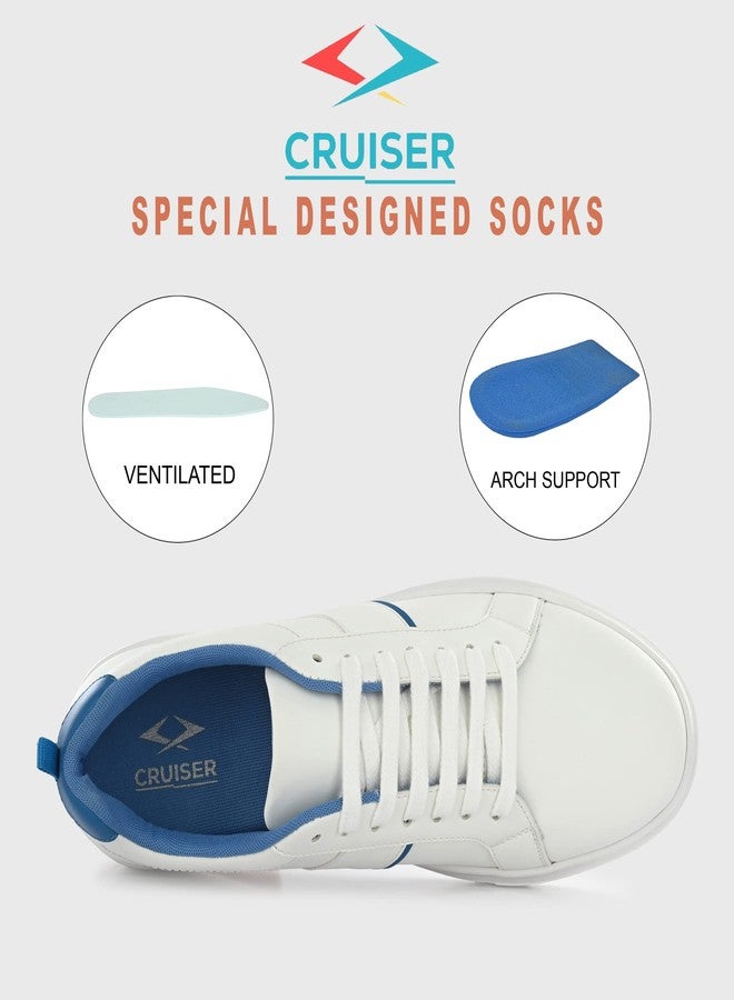 كروزر أحذية رياضية رجالية من نوع كروزر | تصميم أنيق وعصري | خفيفة الوزن ومريحة | ملابس كاجوال للأولاد | أحذية كاجوال متينة 2525 8 UK (2525-5) - Image 4