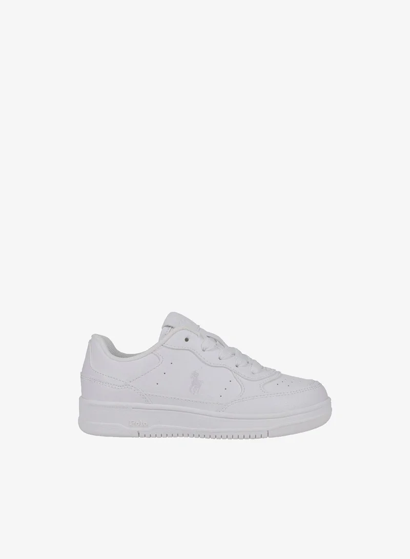 بولو رالف لورين Masters Court II Faux-Leather Trainer