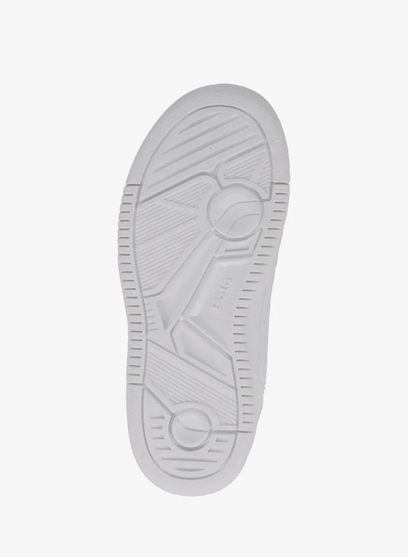 بولو رالف لورين Masters Court II Faux-Leather Trainer