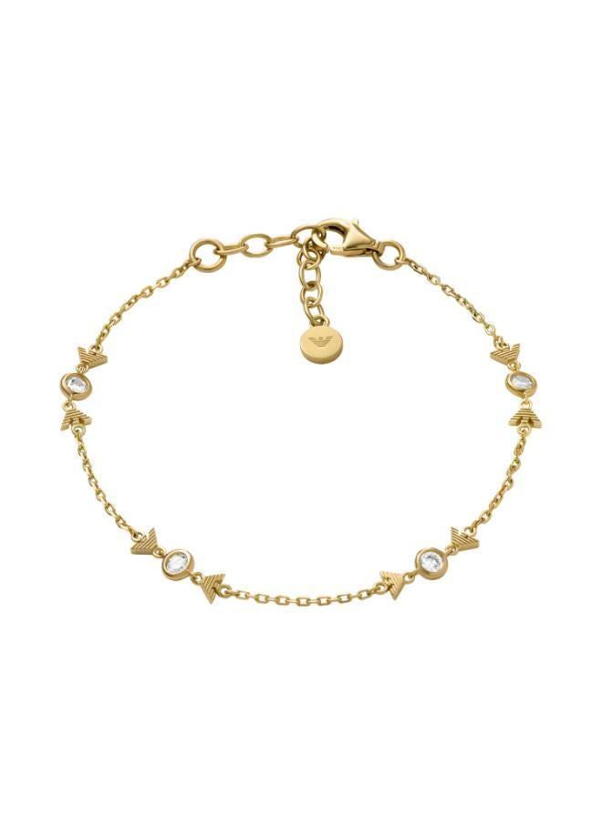 EMPORIO ARMANI Elegant Sterling Silver Bracelet - Image 1