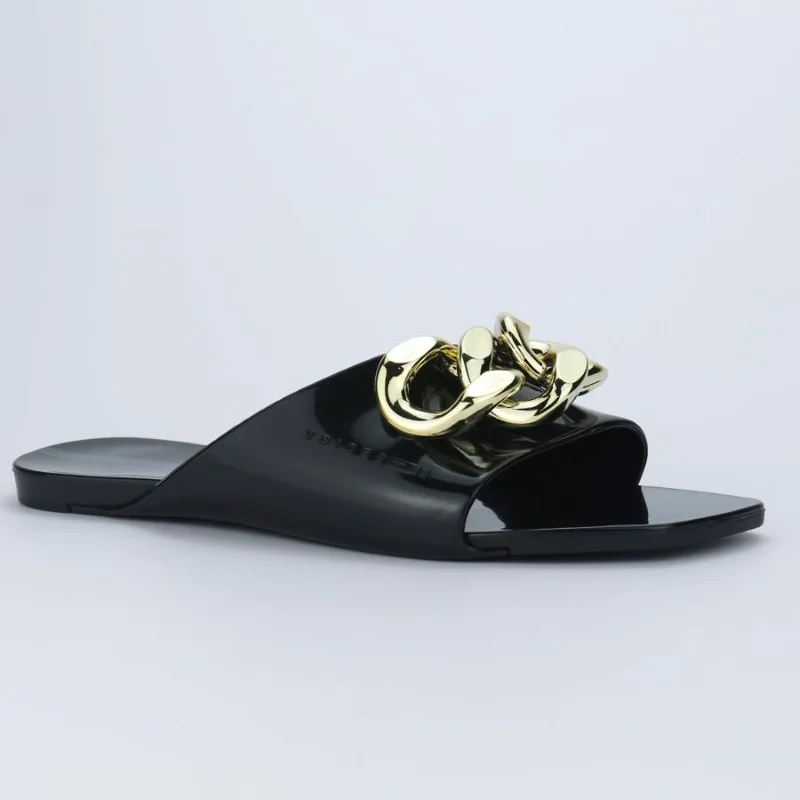Voices Voices Women'S Flip Flops, Avolto  Corrente 2K - 010.00003, Color - Black