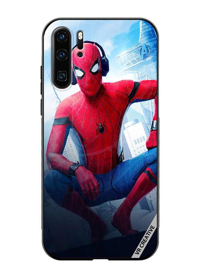 VR CREATIVE Protective Case Cover For Huawei P30 Pro Spiderman Design Multicolour - Image 1