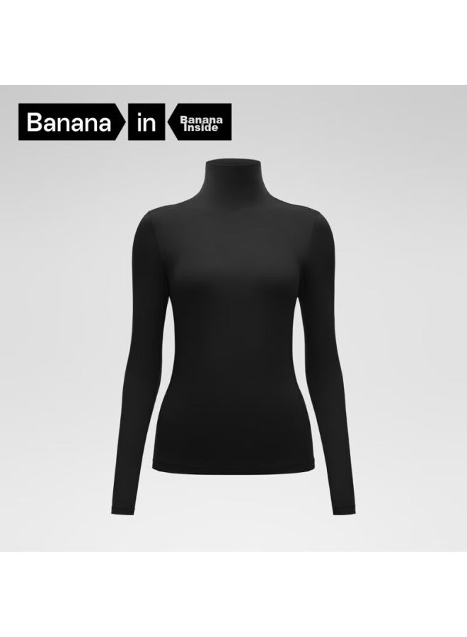 Bananain Hot Skin 301 + Thermal Underwear, Women's Autumn Base Layer, Cotton-like, Antibacterial, Moisture-absorbing, Heat-generating - Image 1