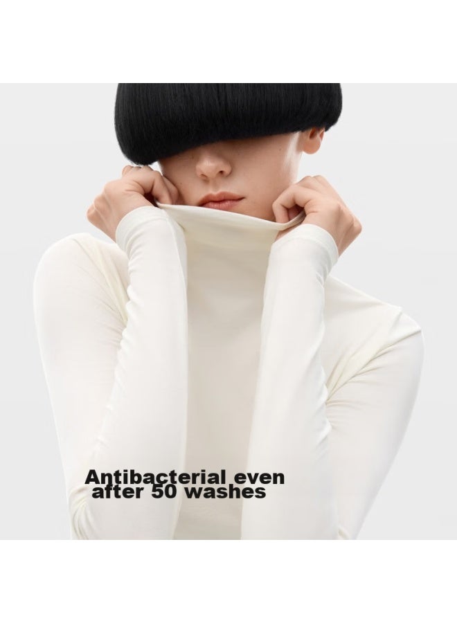 Bananain Hot Skin 301 + Thermal Underwear, Women's Autumn Base Layer, Cotton-like, Antibacterial, Moisture-absorbing, Heat-generating - Image 4