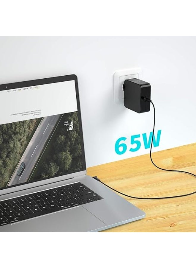 شاحن لابتوب 65 واط – شاحن سريع وموثوق للاستخدام اليومي - Image 4