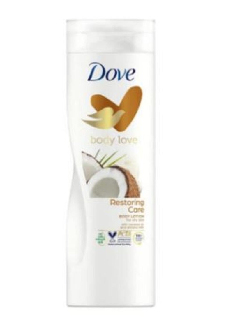 دوف لوشن الجسم بجوز الهند المُجدد من بودي لوف، 400 مل - Image 1