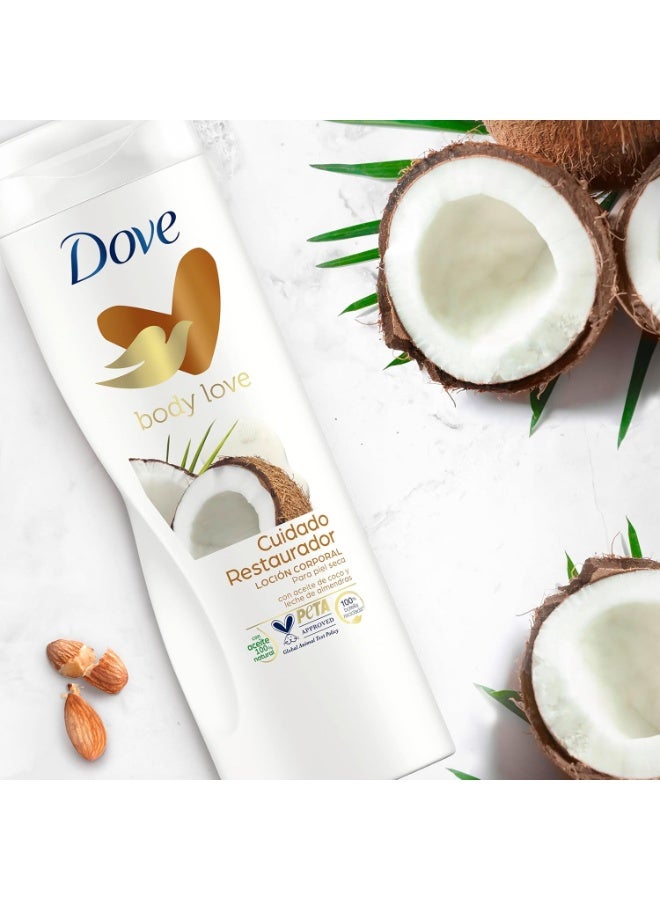 دوف لوشن الجسم بجوز الهند المُجدد من بودي لوف، 400 مل - Image 2