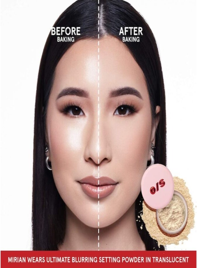 One size ONE/SIZE Ultimate Blurring Setting Powder Universal Translucent 34.5g | Oil-Control & Pore-Blurring Loose Powder - Image 2
