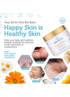 Era Organics Baby Diaper Balm - Extra Soothing And Nourishing Usda Organic Diaper Cream For Dry, Sensitive Skin. All Natural Baby Balm To Help Excess Moisture, Rash And Chafing Baby Ointment  - Image 3