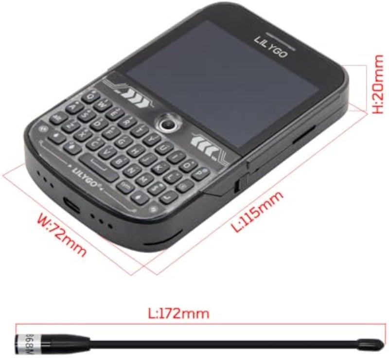 لوحة تطوير LILYGO T-Deck Plus ESP32-S3 915MHz - Image 5