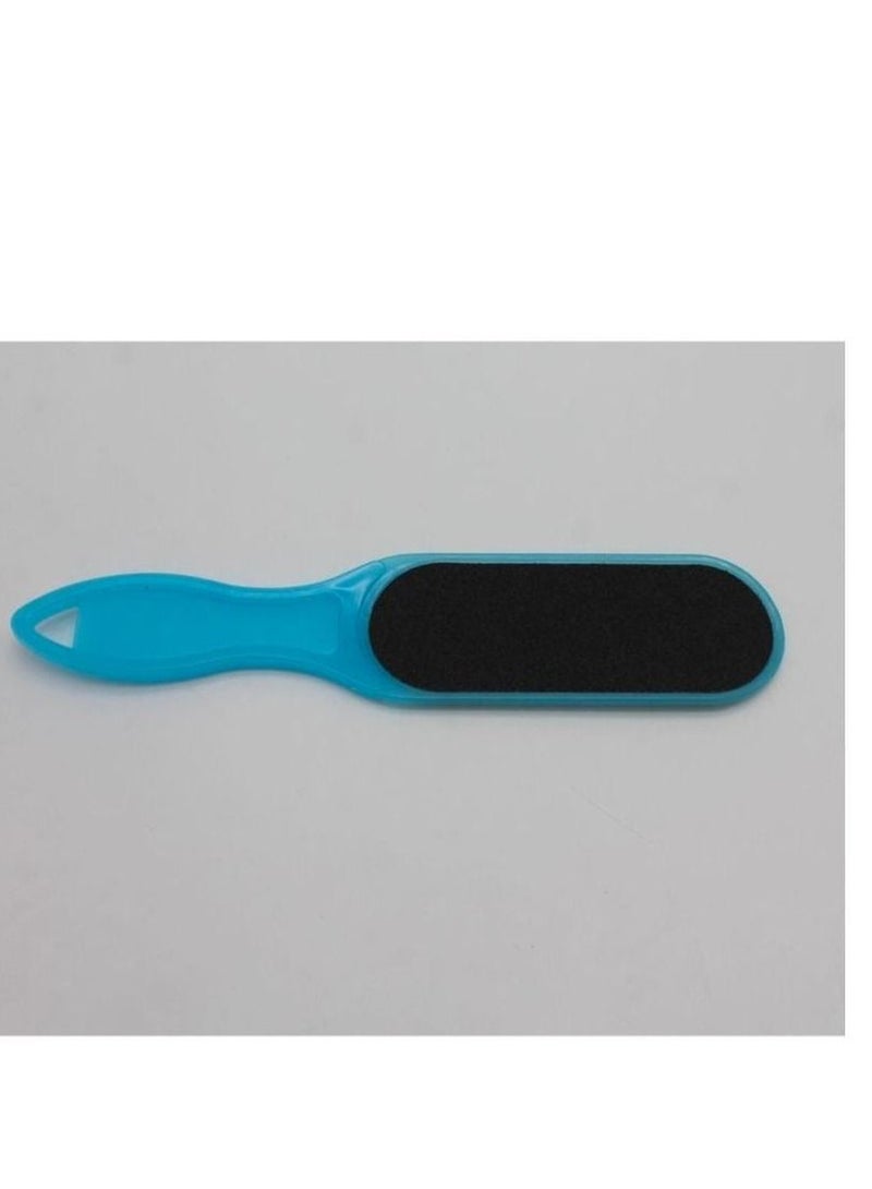 إحساس مبرد قدم بمقبض من البلاستيك أزرق/ أسود - Image 2