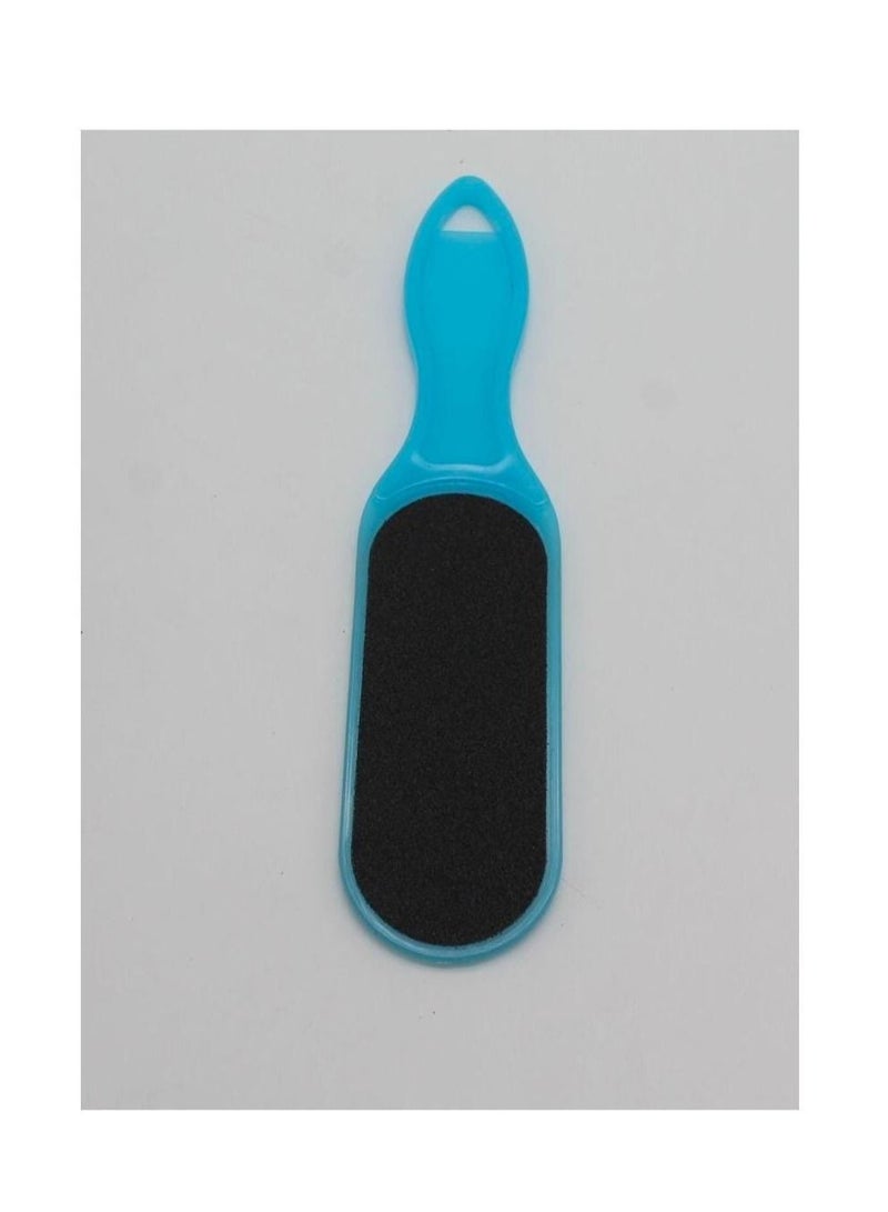 إحساس مبرد قدم بمقبض من البلاستيك أزرق/ أسود - Image 3