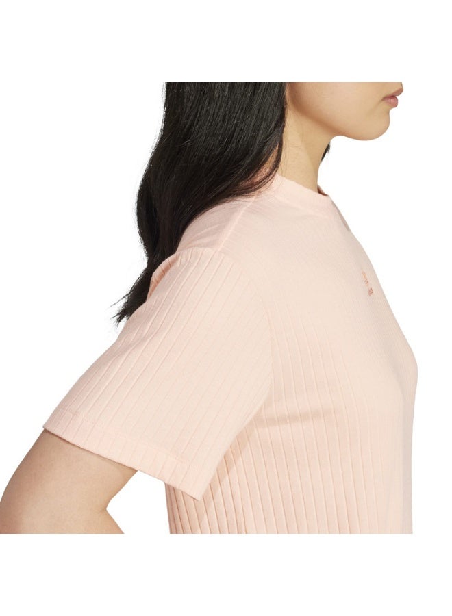 Adidas adidas ESS WR TEE Pink Originals Women T-SHIRTS  - Image 5