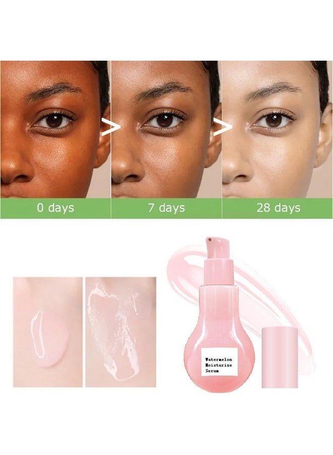الخوف من انتهاء الصلاحية 2 قطعة من مصل Essence Glow التمهيدي بالبطيخ، مصل ترطيب حمض الهيالورونيك النياسيناميد. - Image 2
