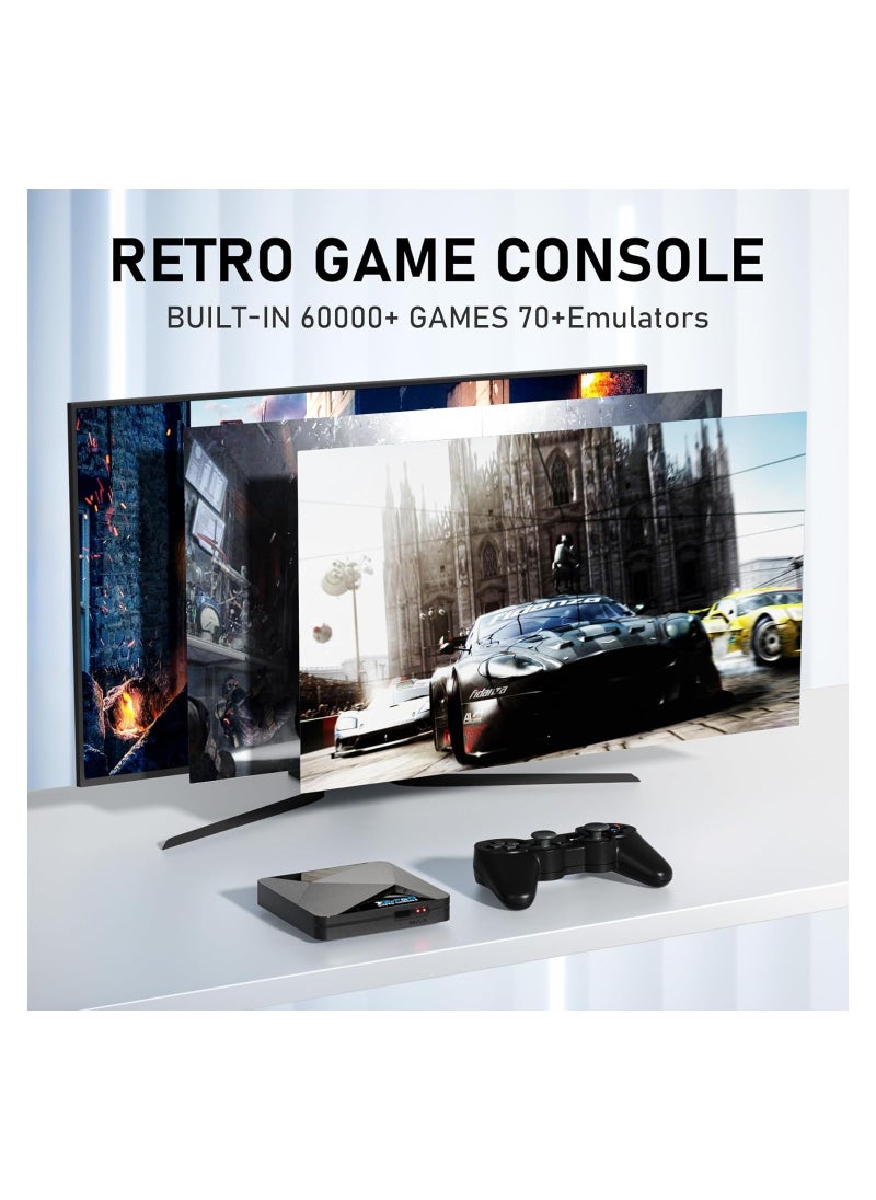 Generic - Super Console X2 PRO Retro Game Emulator - 60,000+ Games, Plug & Play, 70+ Emulators, 3 Systems, 4K UHD, Dual Band Wi-Fi, Bluetooth 5.0 - Ultimate Gaming Experience! - Image 1