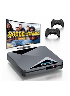 Super Console X2 PRO Retro Game Emulator - 60,000+ Games, Plug & Play, 70+ Emulators, 3 Systems, 4K UHD, Dual Band Wi-Fi, Bluetooth 5.0 - Ultimate Gaming Experience!