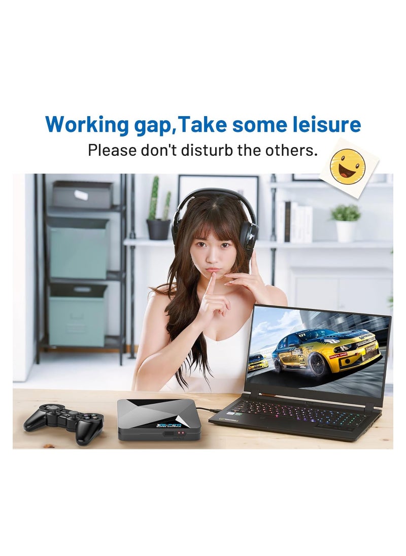 Generic - Super Console X2 PRO Retro Game Emulator - 60,000+ Games, Plug & Play, 70+ Emulators, 3 Systems, 4K UHD, Dual Band Wi-Fi, Bluetooth 5.0 - Ultimate Gaming Experience! - Image 1