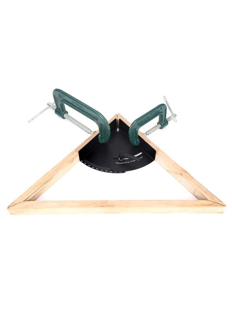 Barakah Corner Clamps, 90 Degree Right Variable Angle Woodworking Protractor Clip Tools with Adjustable Swing Corner for Woodworking, Cabinet, Drawer, Photo Frame - Image 3