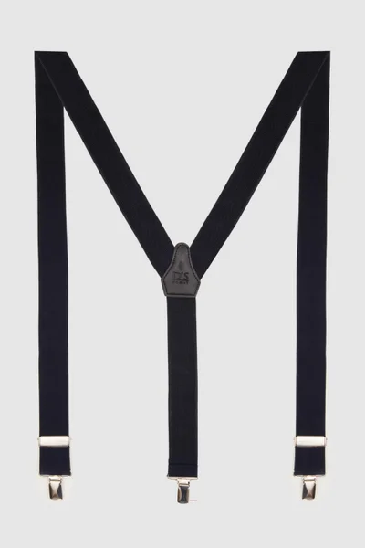 D'S DAMAT D'S Groom Ds Groom Navy Blue Trouser Suspenders