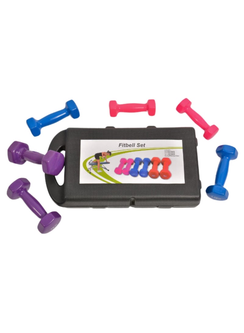 ماس مجموعة دمبل لرفع الأثقال بوزن 10 كجم - Image 4