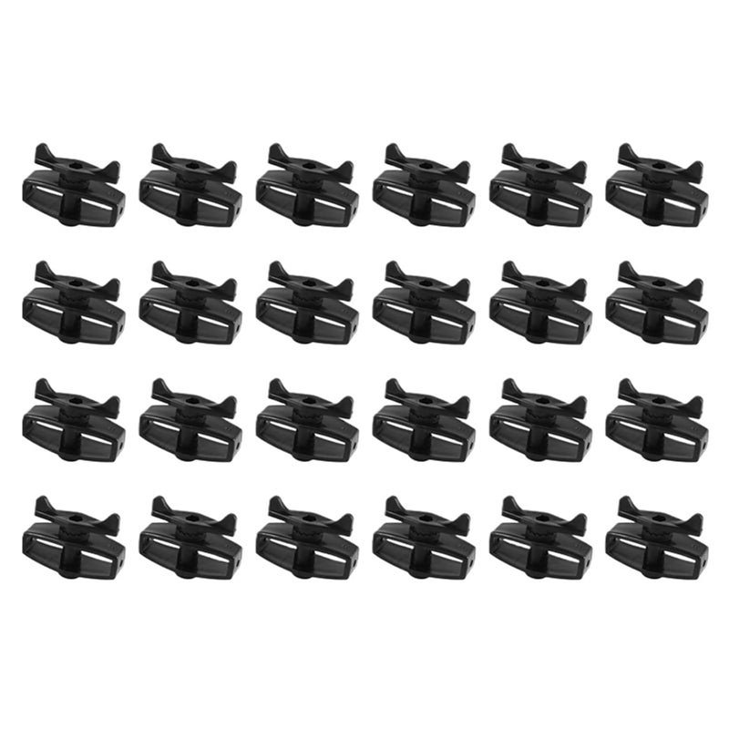 Electric Fence Tightener 32PCS Plastic Wire Tensioner for Livestock Portable Tape Tighteners Composite Post Sleeve Fencing - Image 1