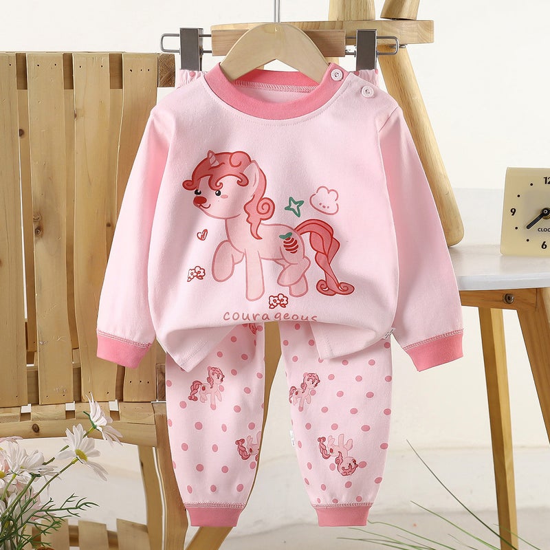 Kids Cotton Thermal Underwear Set