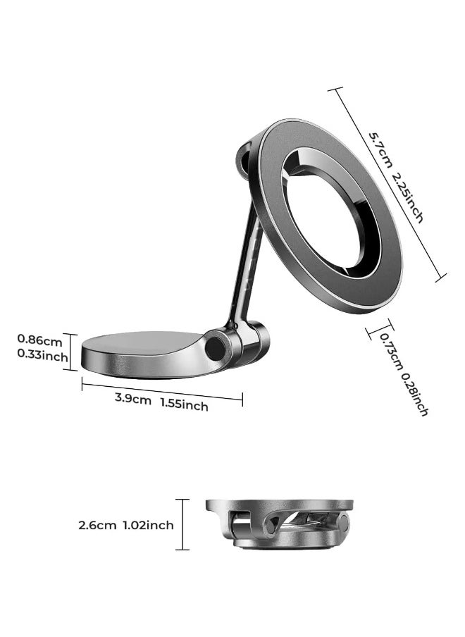 Lisen for Magsafe Car Mount, Ultra Magnetic Dashboard Phone Holder, Car Accessories for iPhone 16 Pro Max,Gifts for Men Women Him Her, Fit for iPhone16 Pro/Pro Max 15 14 13 12  - Image 2