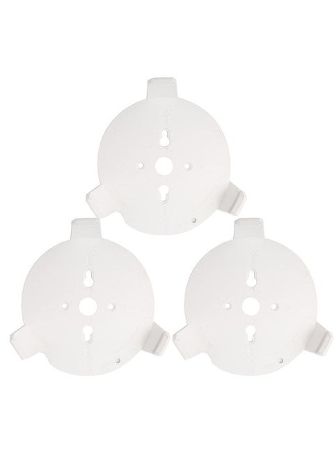Wall Mount for TP-Link Deco M5/P7 Whole Home Mesh WiFi System, Sturdy Bracket Holder for Deco M5 Router/P7 Space Saving TP-Link Router Wall Holder, White, 3 Pack