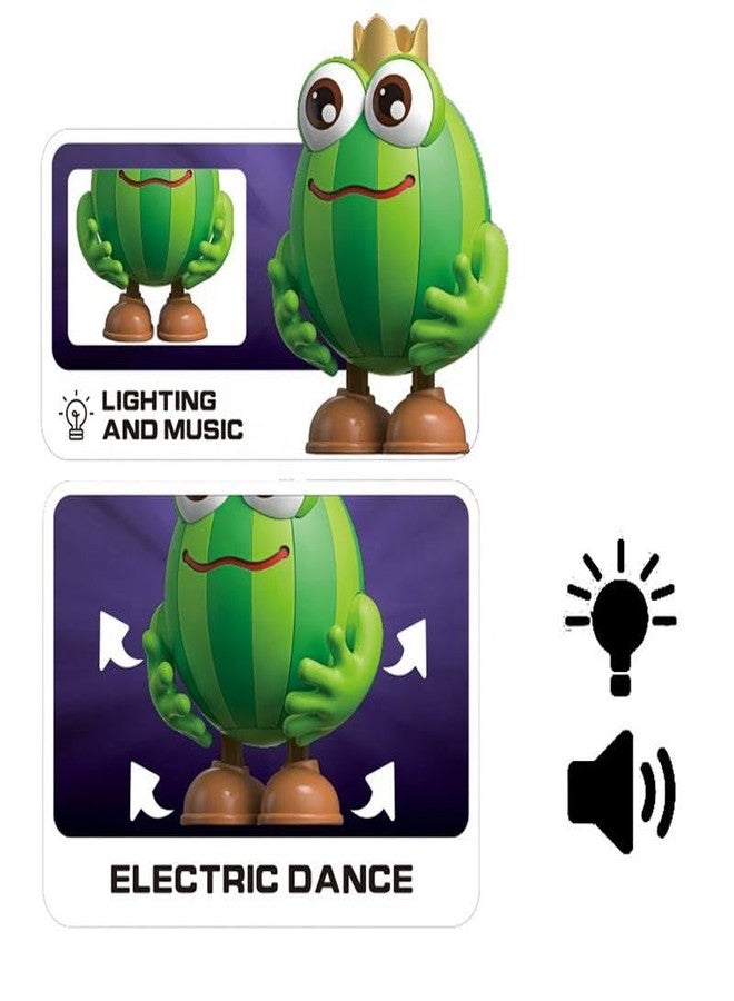 WireScorts Dancing Watermelon Musical Toy for Kids with Light & Music with Talking & Voice Recording Feature, Interactive Cartoon Toys for Babies Boys and Girls (2+ Years) - Image 2