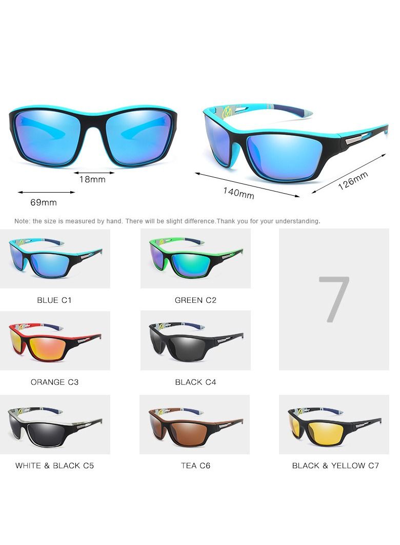 HDCRAFTER Sports  polarized men's eye protection sunglasses - Image 3