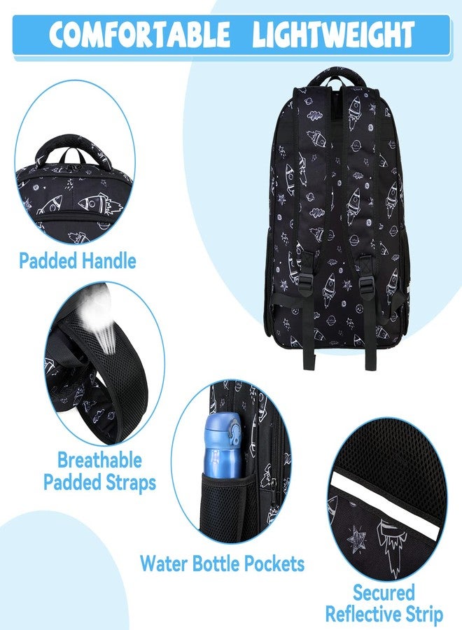 فاشي حقيبة ظهر للأطفال من فاشي للمرحلة الابتدائية، حقائب كتب كبيرة للأولاد، حقائب مدرسية لطلاب المرحلة الابتدائية، مساحة سفر - Image 5