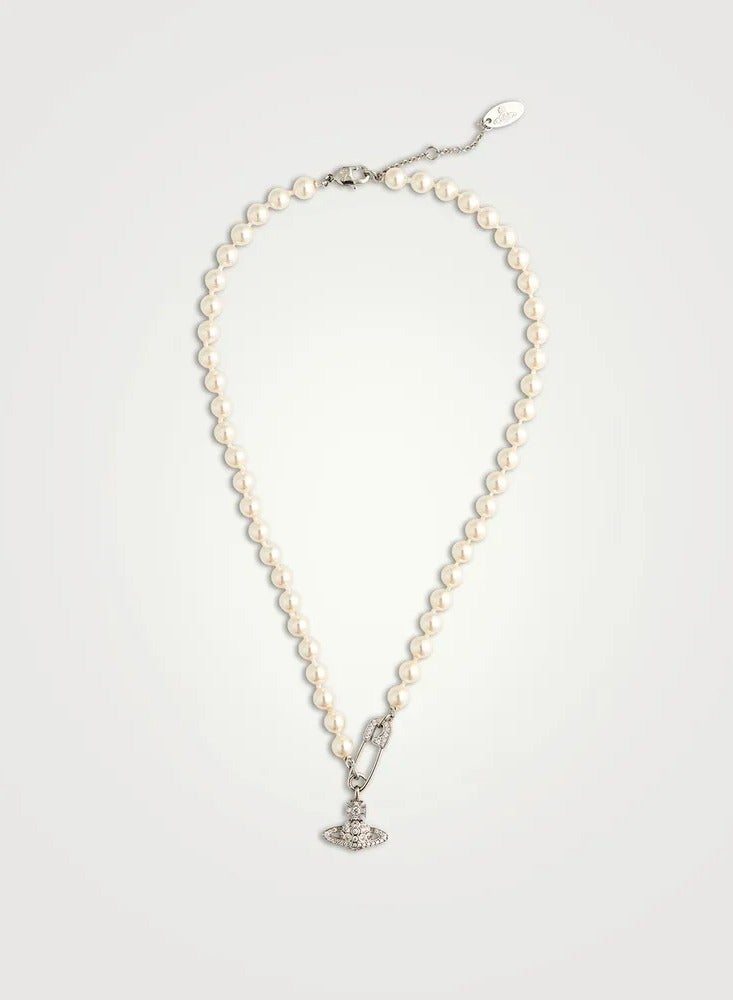 فيفيان ويستوود بروش قلادة لؤلؤ زحل - Image 3