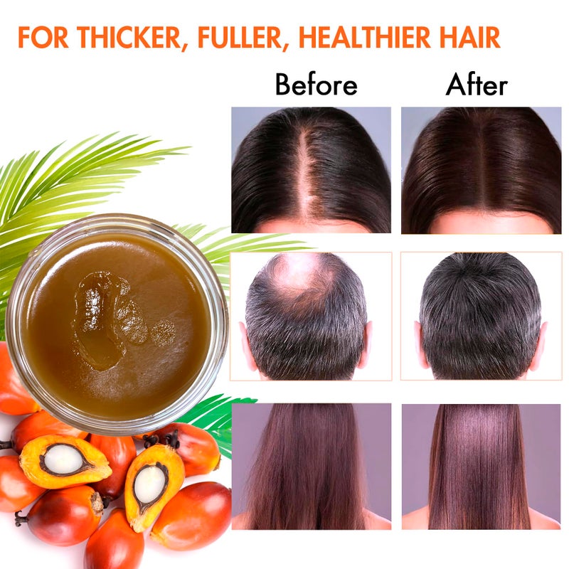MISICH Raw Batana Oil for Hair Growth, 100% Natural Pure Botana Oil Paste from Honduras, Unrefined Organic Batana Hair Mask for Prevent Hair-Loss, Enhances Thickness for Men & Women 5.3 oz - Image 4